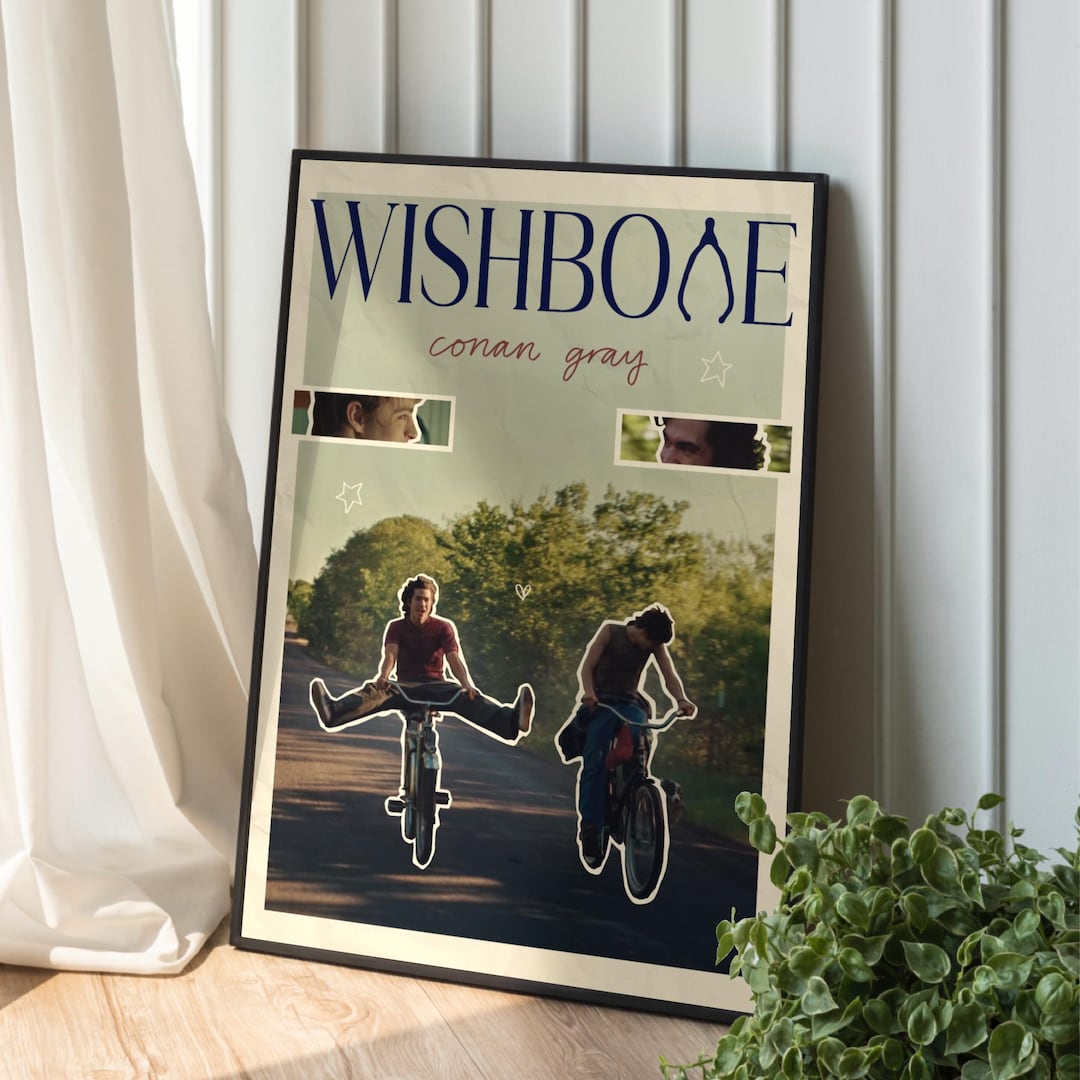 Conan Gray Poster - Wishbone | Music Video Wall Art (digital Download ...