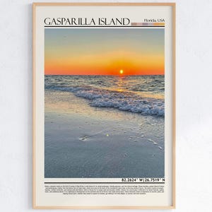 Gasparilla Island Wand Kunst Druck | Florida Beach Dekor | Küsten Ozean Fotografie| Tropische Kunst