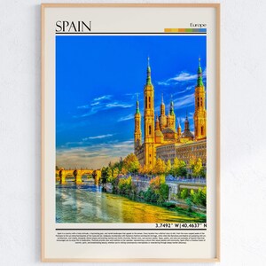 Spanien Print, Spanien Poster, Spanien Wandkunst, Spanien Reise, Spanien Kunstdruck, Spanien Foto, Spanien Kunstwerk