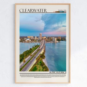 Arte mural de agua clara, foto de agua clara, póster de agua clara, impresión de agua clara, impresión de póster de agua clara, Florida, EE. UU.