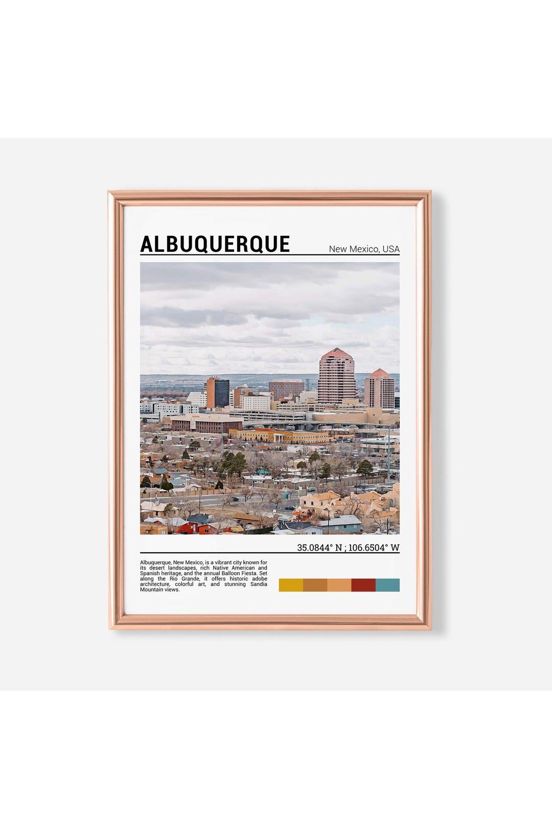 Albuquerque Print, Albuquerque Poster, Albuquerque Wall Art ...