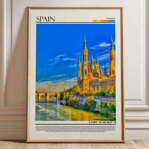 Spain Print, Spain Poster, Spain Wall Art, Spain Travel, Spain  Art Print, Spain  Photo, Spain Artwork