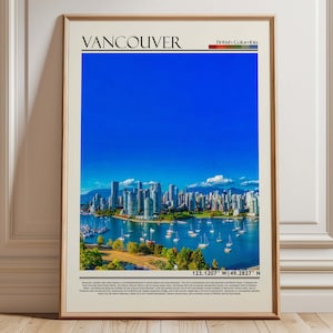 Vancouver Print ,Vancouver Poster, Vancouver Poster Print, Vancouver Photo,  Vancouver Travel, Vancouver Wall Art, British Colombia/ Canada