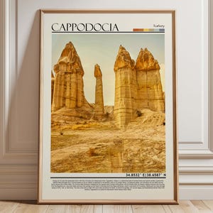 Cappadocia Wall Art, Cappadocia Photo ,Cappadocia Artwork, Cappadocia Travel, Cappadocia/Turkey