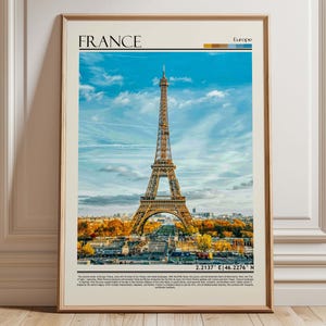 France Wall Art, France Poster Print, France Travel Poster, France Photo, France Art Print, France /Europe