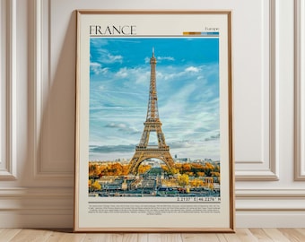 France Wall Art, France Poster Print, France Travel Poster, France Photo, France Art Print, France /Europe