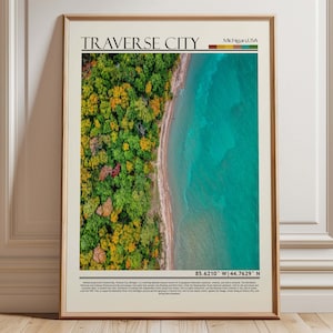 Traverse City Wall Art, Traverse City Photo , Traverse City Artwork,  Traverse City  Travel Gift, Traverse City Poster,  Michigan/ USA