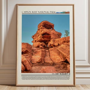 Capitol Reef National Park Print, Capitol Reef National Park Poster,  Capitol Reef National Park Wall Art , Capitol Reef National Park Print