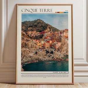 Cinque Terre Italy Wall Art  Print, Italy Art Print , Cinque Terre Poster, Cinque Terre Poster Print, Italy Home Decor, Europe Travel Art