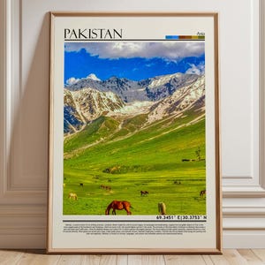 Pakistan Wall Art, Pakistan Poster Print, Pakistan Print, Pakistan Photo, Pakistan Travel Gift, Pakistan/Asia