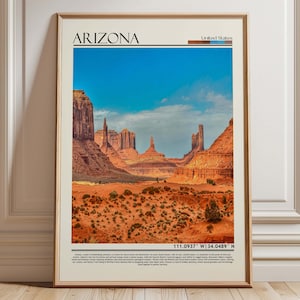 Arizona Wall Art, Arizona Poster Print, Arizona Photo, Arizona USA Poster Print, Arizona Photo, Arizona Poster, Arizona/USA