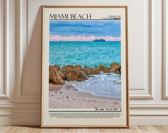 YELLOWKORNER 写真アート作品 マイアミビーチ 35th street Miami beach tower, Beach, RICHARD SILVER · Art