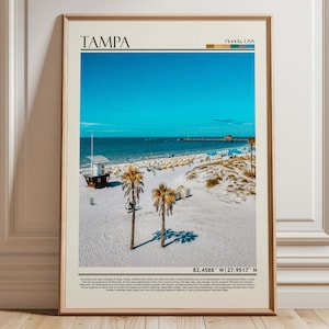 Tampa  Print, Tampa Poster, Tampa Wall Art, Tampa Travel, Tampa Art Print, Tampa Photo, Tampa Artwork, Florida/USA