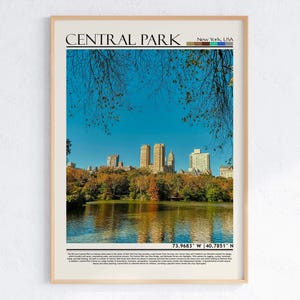 Central Park Druck, New York City Wandkunst, Central Park Poster, Central Park Foto, New York City Poster Druck, Stadt Natur Geschenk, New York