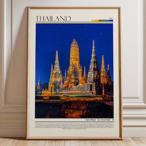 Thailand Poster Print, Thailand Wall Art, Thailand Travel Gift, Thailand Poster  , Thailand Photo, Thailand Print, Thailand/Asia
