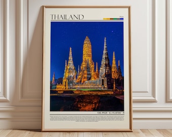 Thailand Poster Print, Thailand Wall Art, Thailand Travel Gift, Thailand Poster  , Thailand Photo, Thailand Print, Thailand/Asia