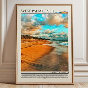 West Palm Beach Wall Art, West Palm Beach Poster, West Palm Beach Print, West Palm Beach Photo, West Palm Beach Artwork, Florida/USA