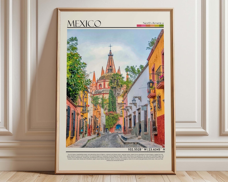 Mexico Wall Art, Mexico Poster Print, Mexico Print, Mexico Photography, Mexico Photo, Mexico/North America image 1