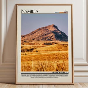 Namibia  Poster Print, Namibia  Wall Art, Namibia Poster Print, Namibia  Décor, Namibia  Poster, Namibia Travel, Africa