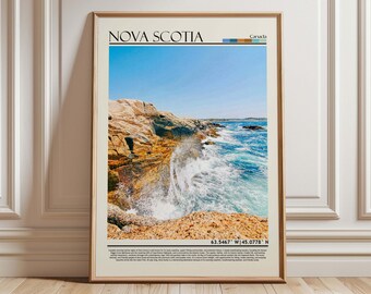 Nova Scotia Poster, Nova Scotia Wall Art, Nova Scotia Artwork, Nova Scotia Photo, Nova Scotia Travel Gift, Nova Scotia Print, Canada