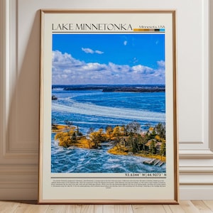 Lake Minnetonka Wall Art, Lake Minnetonka Poster Print, Lake Minnetonka Photo, Lake Minnetonka Photography, Lake Minnetonka /Minnesota