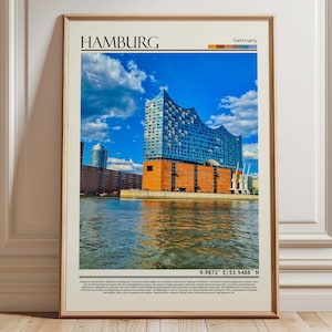 Hamburg Print, Hamburg Poster, Hamburg Wall Art, Hamburg Travel, Hamburg Artwork, Hamburg Photo, Germany/Europe