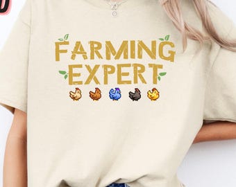 Maglietta Stardew Valley – Maglietta da gamer per esperti di agricoltura e comfort