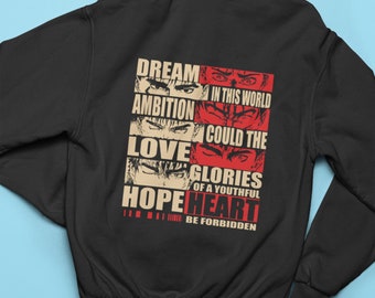 Berserk Guts Anime Hoodie, Cotton Blend
