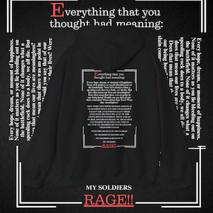 Erwin Smith Speech Hoodie, Attack on Titan Hoodie, Shingeki no Kyojin, Anime Hoodies, Shingeki no Kyojin, Attack on Titan, AOT Hoodie