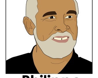 Philippe Dodard, Mes de la herencia haitiana, Pósters de artistas famosos
