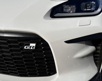 Gel Overlay Decals - Compatible with Toyota GR86 // Toyota Supra MK5 Front and Rear Emblem - GR