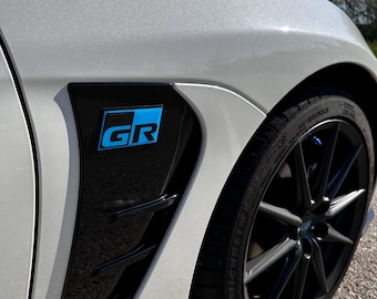 2 Gel Overlay Decals - Compatible with Toyota GR86 Fender Vent Inserts
