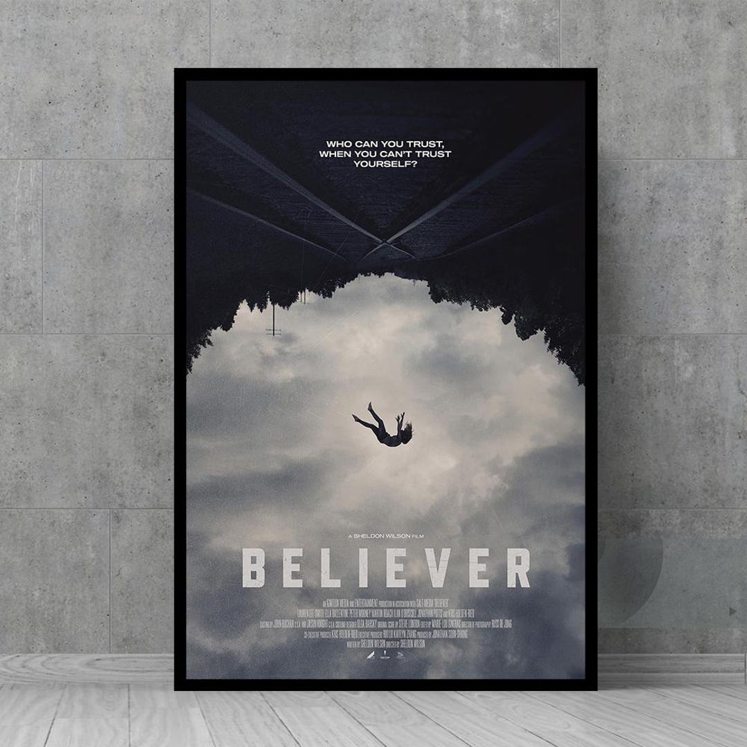 Believer (2024) Movie Poster - Wall Art - Vintage Posters - Retro Wall ...