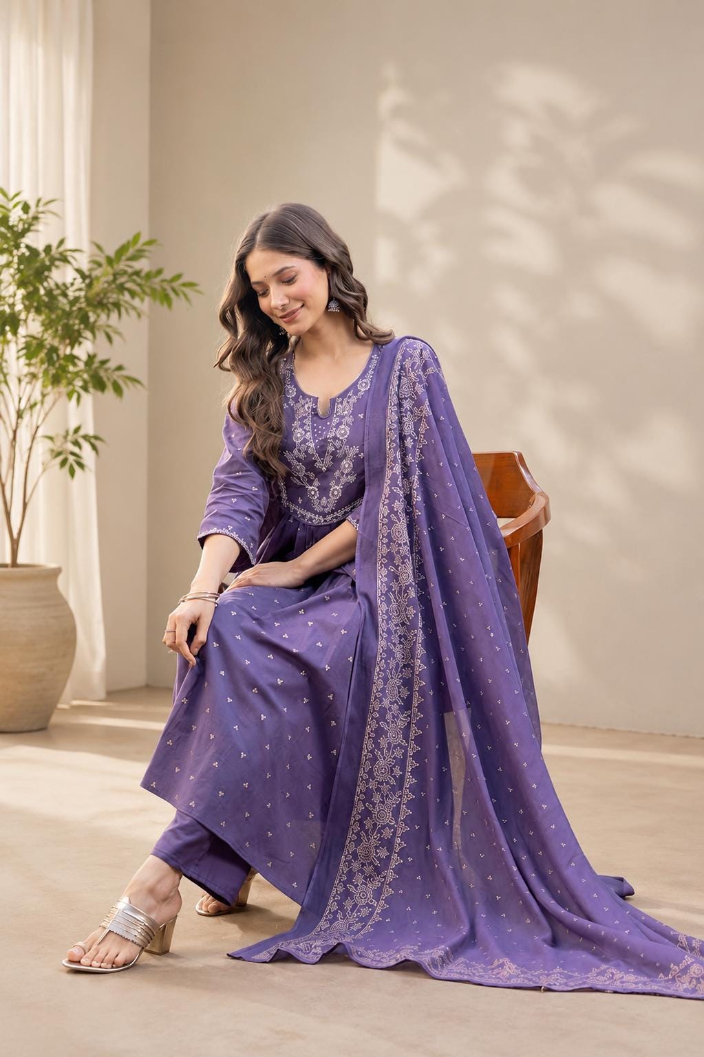 Cotton Churidar Sets Women
