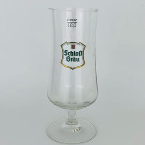 Schloß Bräu Gläser 0,3l ( 2er Set ) Deutsche Bierglas / Düsseldorf Bier Glas / Sammler Stück