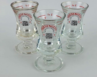 2 x Friesengeist Pinnchen Shot Glasses 2cl