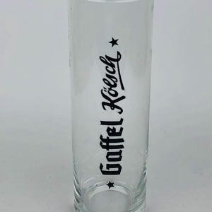 Gaffel Kölsch beer glasses 0.2l (set of 2) beer glasses beer glass glass collector pils