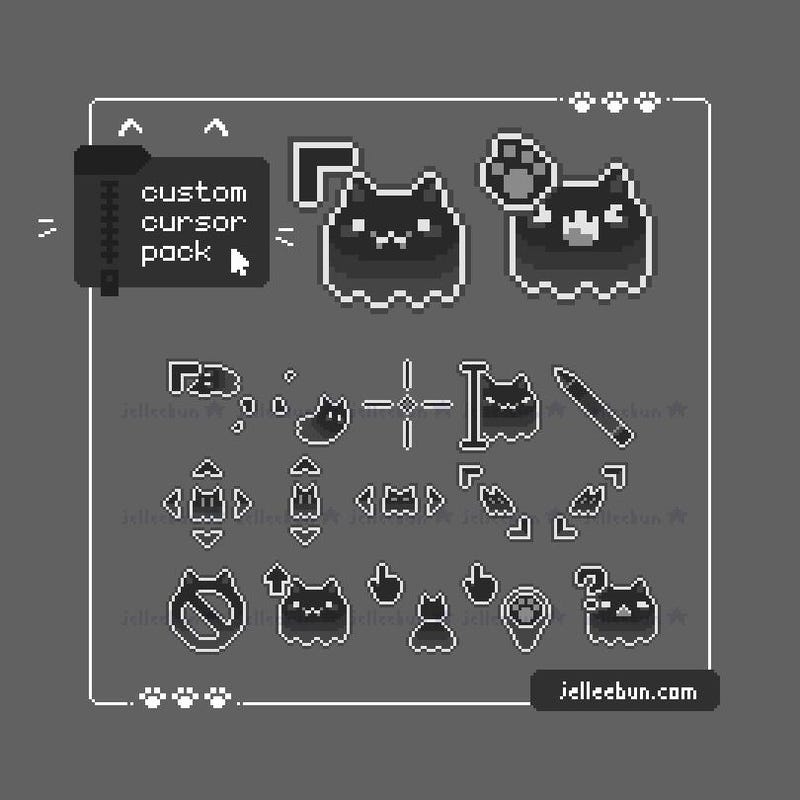 Gothic Cursors Etsy Gothic Cursors Etsy