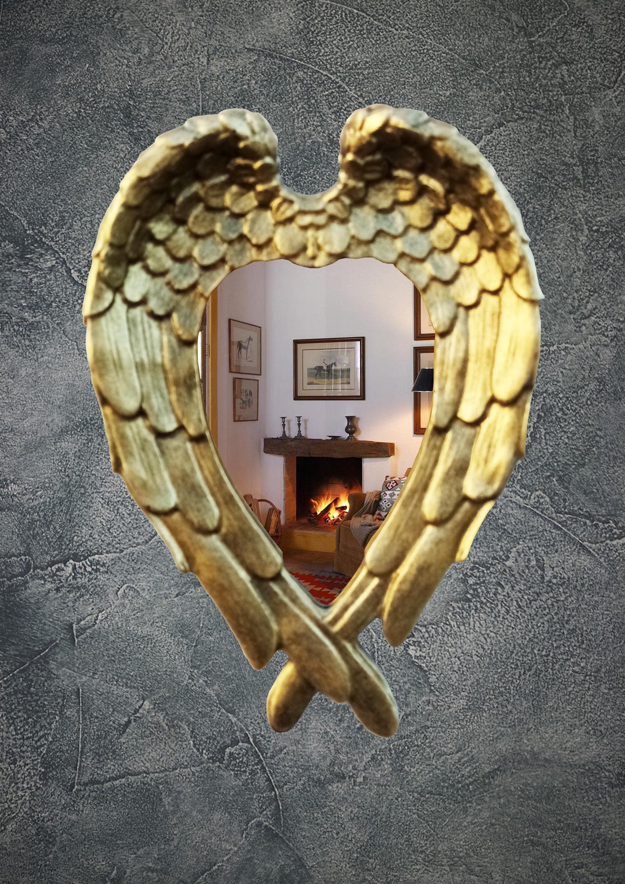 Angel wings mirror discount