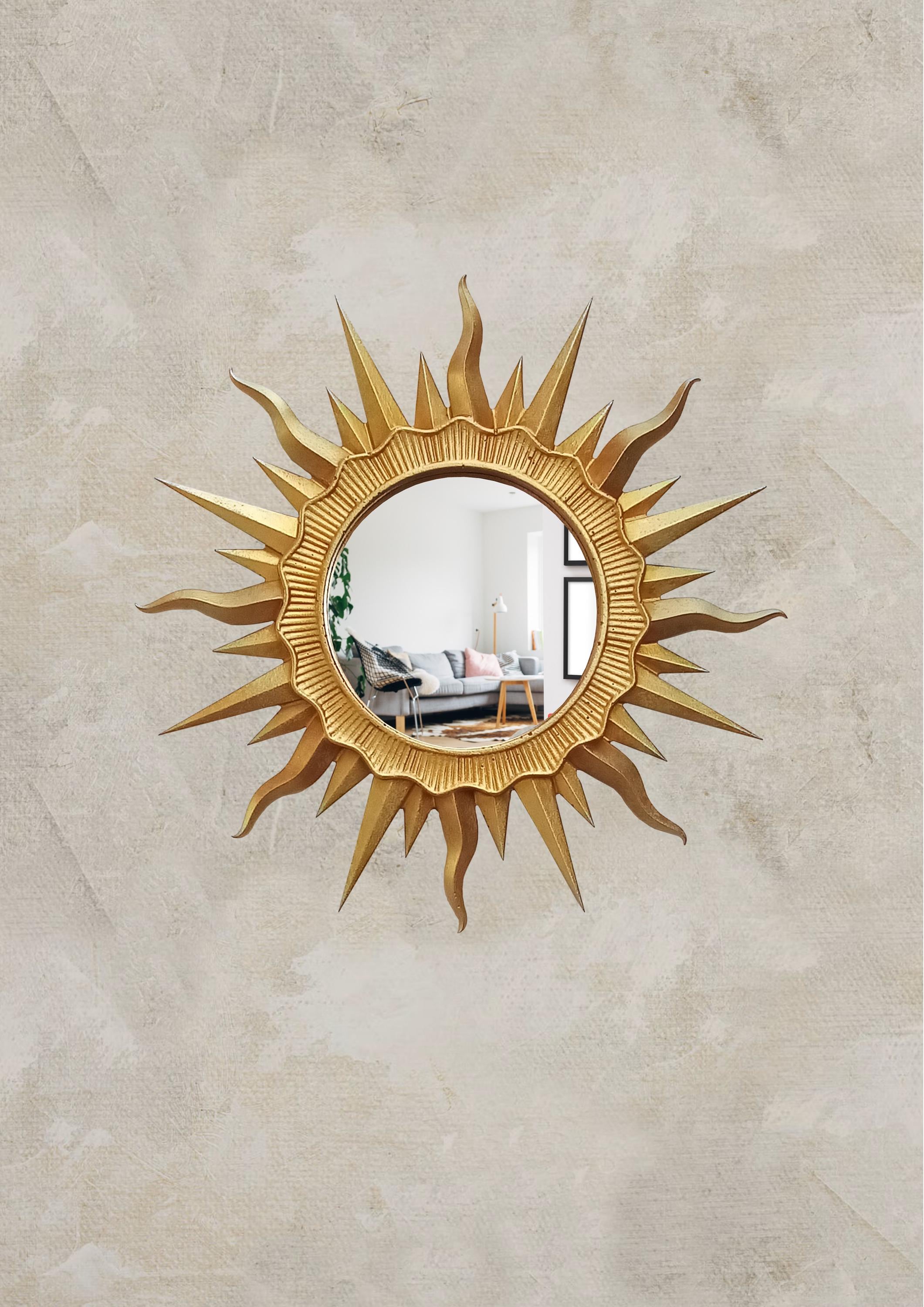 Sun Convex Mirror - Etsy