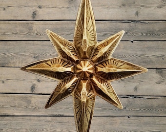 Resin Star Modern Vintage Gift North Star Heavenly Star Holiday Decor Witch Gift Decor Christmas Decor Wall Art