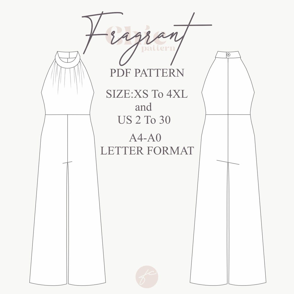 Jumpsuit Pattern | Sewing Patterns | Sewing Patterns for Women ...