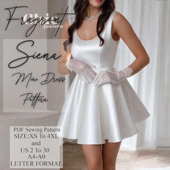 Dress Sewing Pattern | Mini Dress Pattern | Scoop Neck Dress Pattern | Women Dress Sewing Pattern | Prom Dress | PDF Digital Sewing Pattern - Etsy Dress Sewing Pattern | Mini Dress Pattern | Scoop Neck Dress Pattern | Women Dress Sewing Pattern | Prom Dress | PDF Digital Sewing Pattern - Etsy