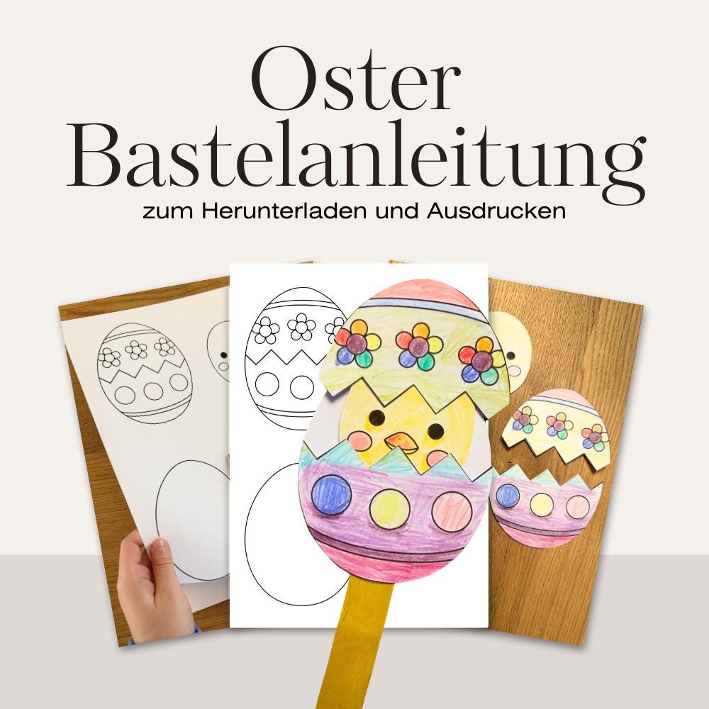 Chicks Slideshow Funny Chick in an Egg to Slide | Printable Template | Easter | Download ...
