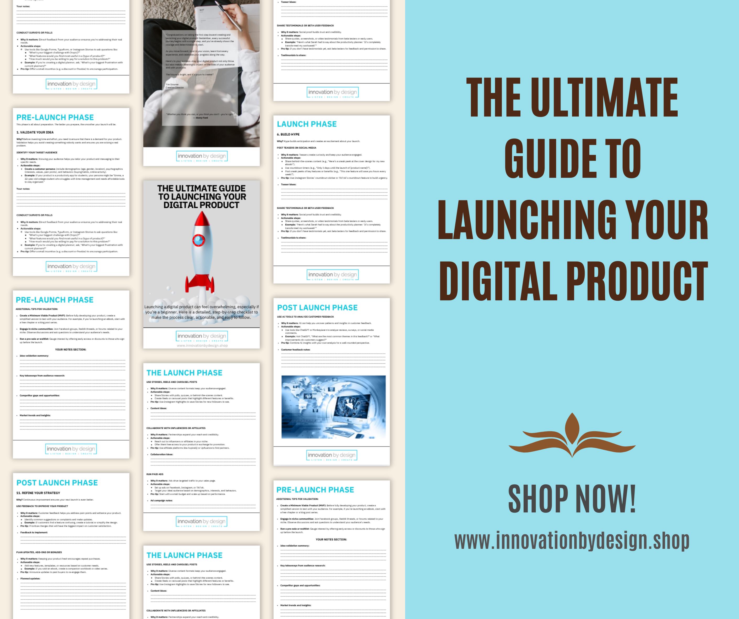 The Ultimate Guide to Launching Your Digital Product - A 25 Page ...