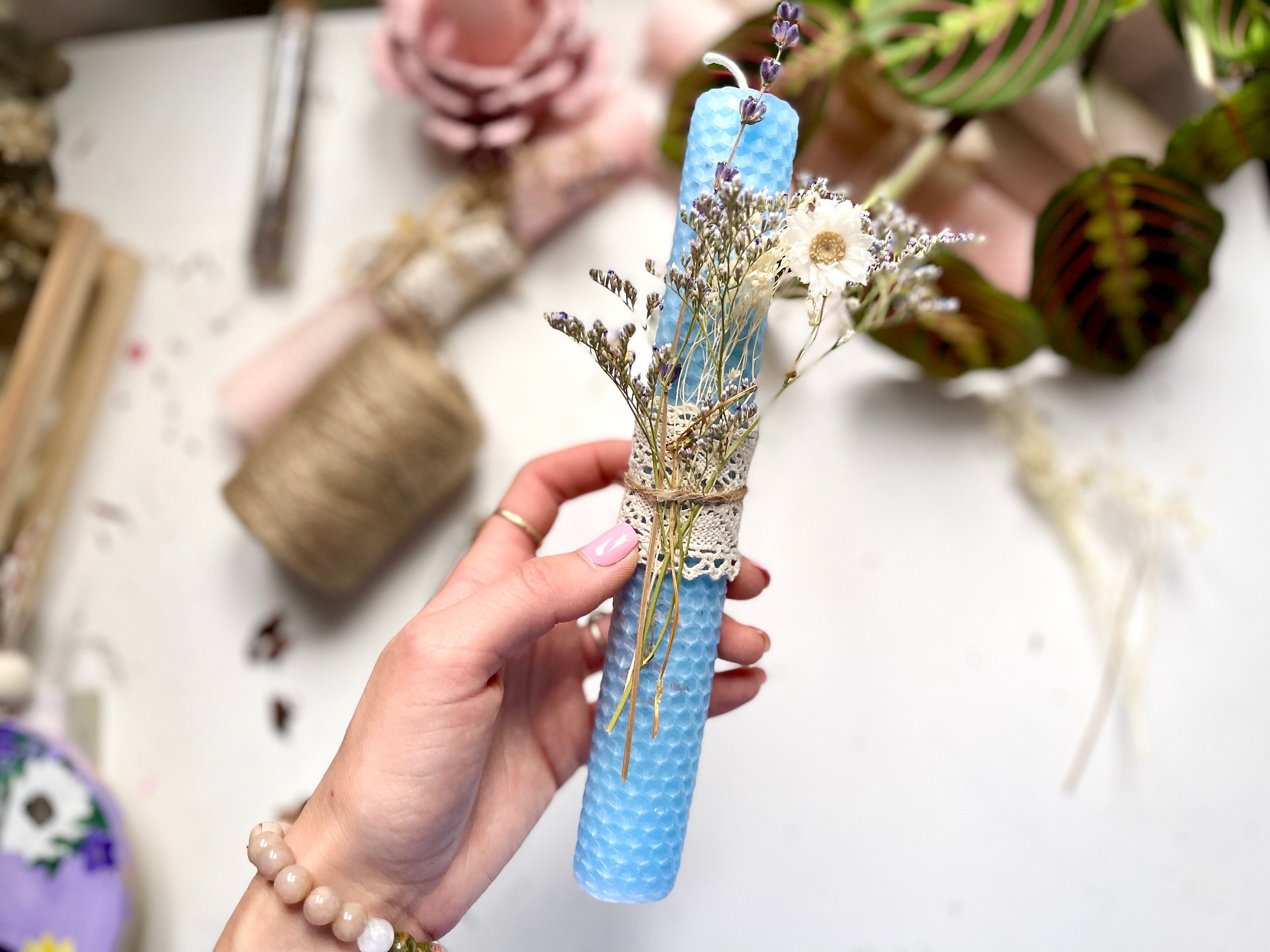 Candela A Forma Di Mamma Con Bambino In Cera Di Soia - Regalo Per La Festa Della Mamma E Baby Shower - Fatto A Mano