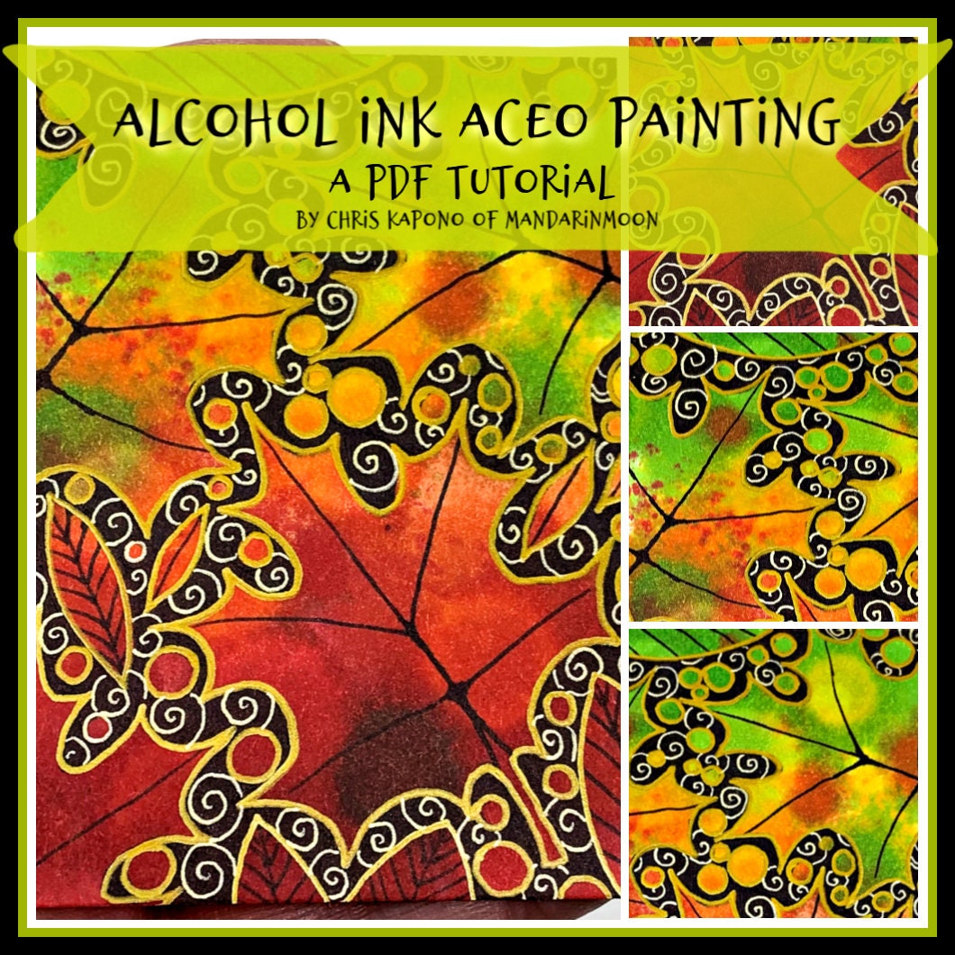 Alcohol inks, metallic mixatives. Lovin' these!  Ink painting, Fantasy  illustration, Alcohol ink