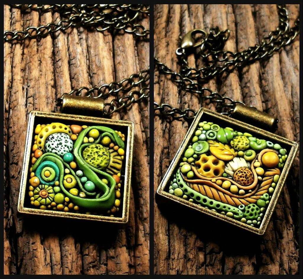 Tiny Textured Tiles A Polymer Clay PDF Tutorial Inchie Tiles Etsy