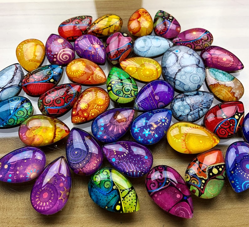 Creating Your Own Unique Glass Cabochons A PDF Tutorial for Etsy