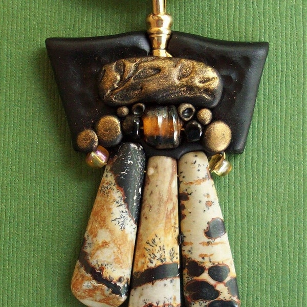 Jasper Safari Pendant